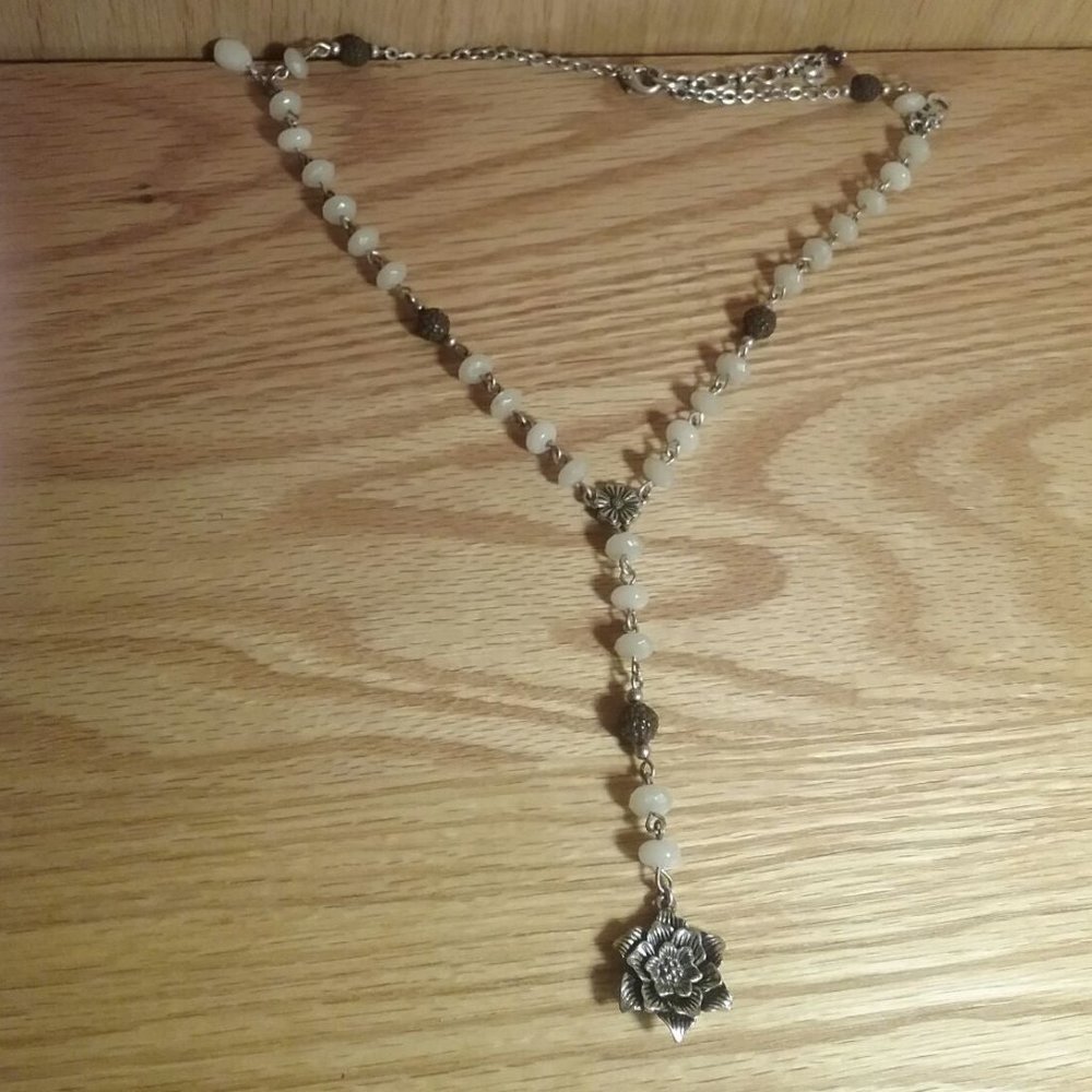 Lucky Brand Floral Necklace